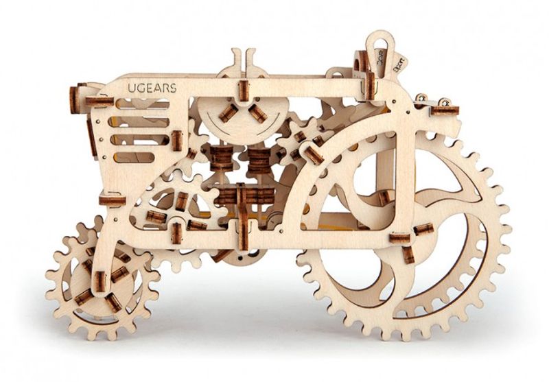 Ugears Tractor Träbyggsats