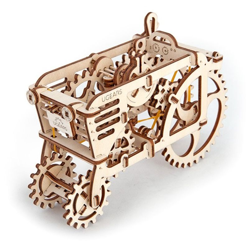 Ugears Tractor Träbyggsats