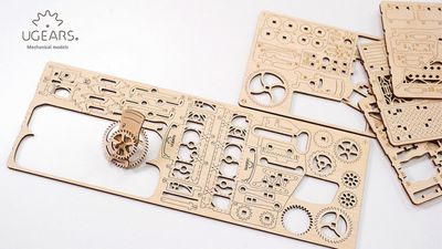 Ugears Spårvagnslinje Träbyggsats