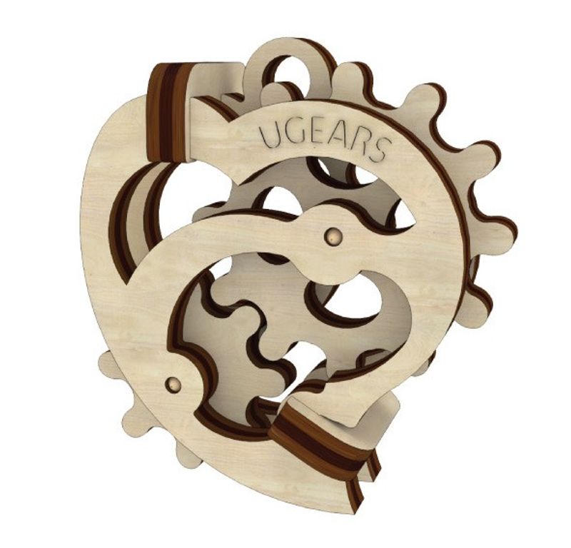 Ugears U-Fidget Tribiks Träbyggsats