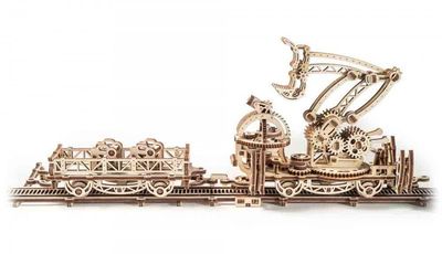 Ugears Rail Mounted Manipulator Träbyggsats