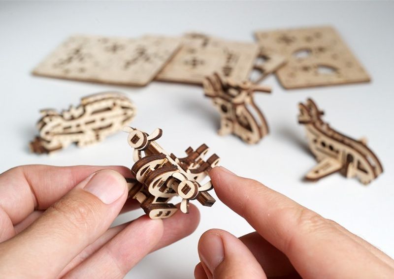 Ugears U-Fidget Flygplan