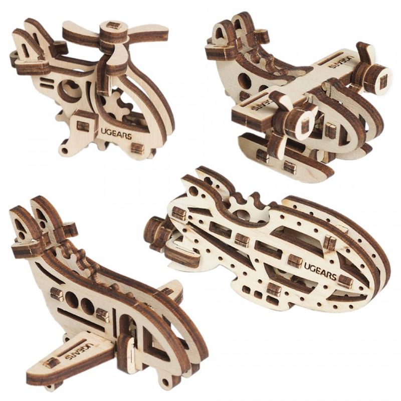 Ugears U-Fidget Flygplan