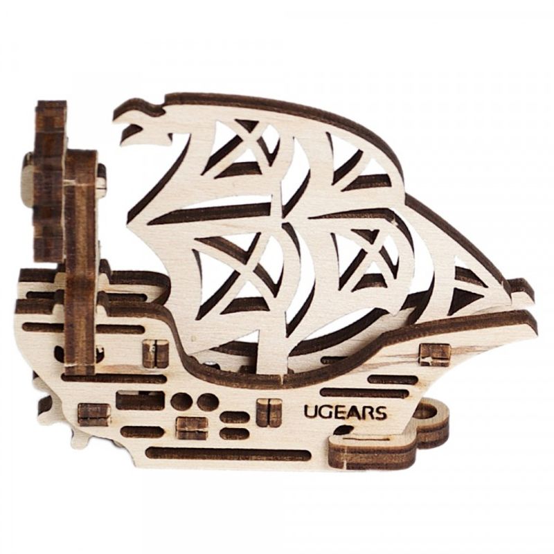 Ugears U-Fidget Skepp Träbyggsats