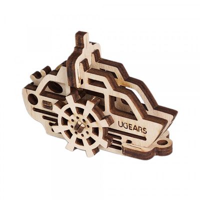 Ugears U-Fidget Skepp Träbyggsats
