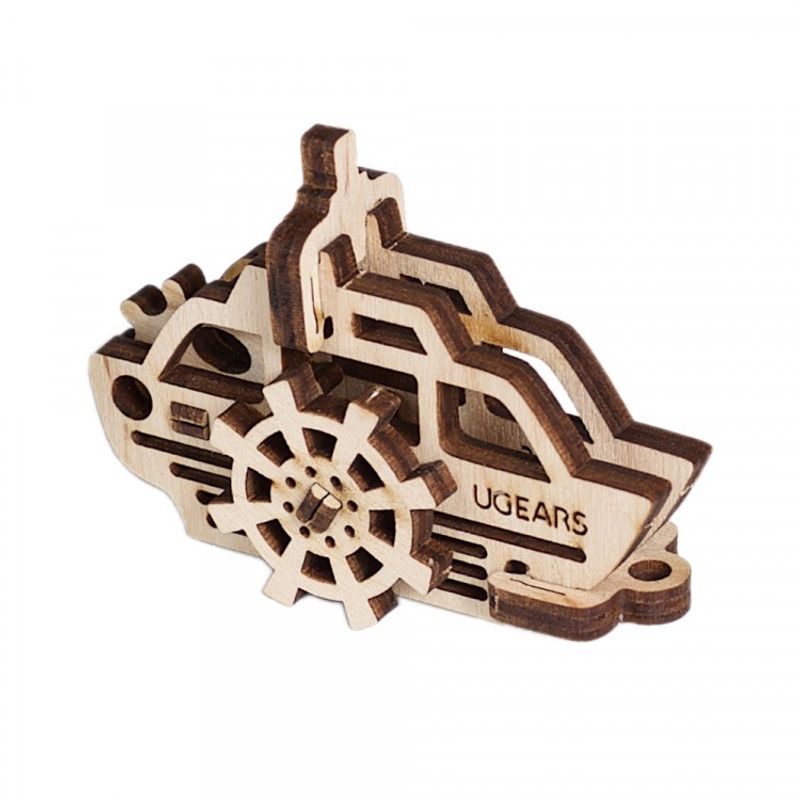 Ugears U-Fidget Skepp Träbyggsats