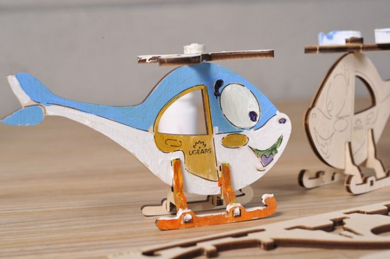 Ugears Helikopter - 4Kids