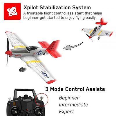 VOLANTEX P-51D MUSTANG 4CH 400MM BORSTAD M/GYRO EPP RTF