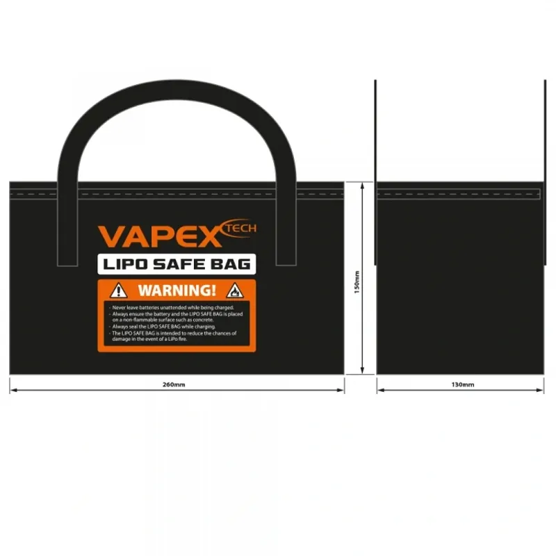 Förvaringsväska-E Li-Po 260x130x150mm