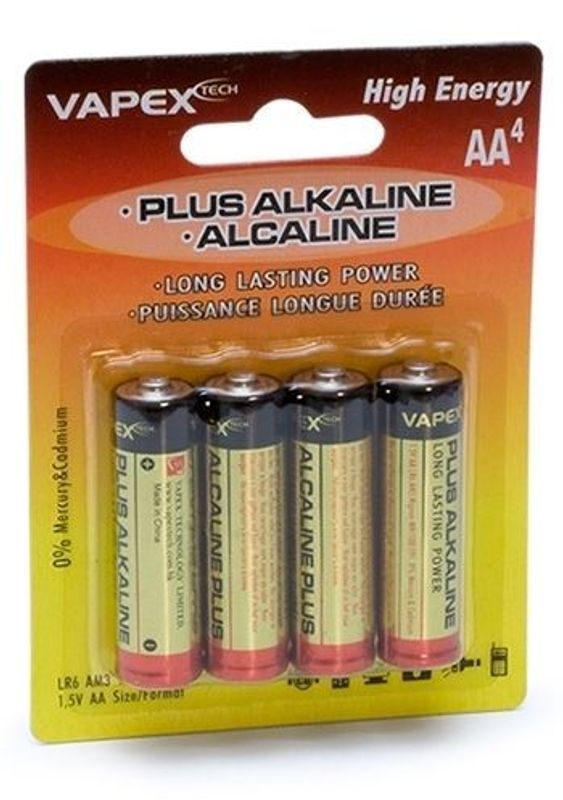 Plus Alkaline AA Batteri 1.5V (4 st.)