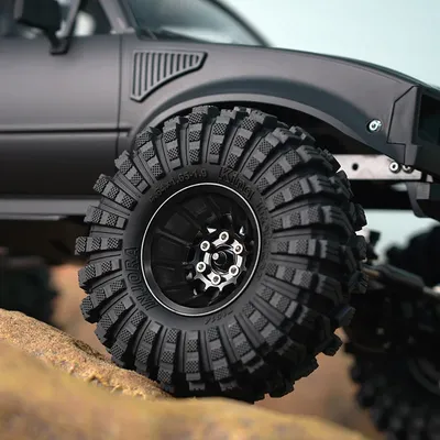 INJORA 1.9" Turbine Deep Dish fälgar för 1/10 RC Crawler (81,6g / styck)