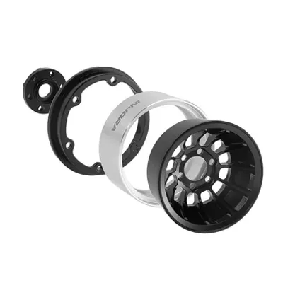 INJORA 1.9" Turbine Deep Dish fälgar för 1/10 RC Crawler (81,6g / styck)