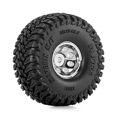 INJORA 0.6"/0.7" Beadlock kompletta med däck till 1/30 SCX30