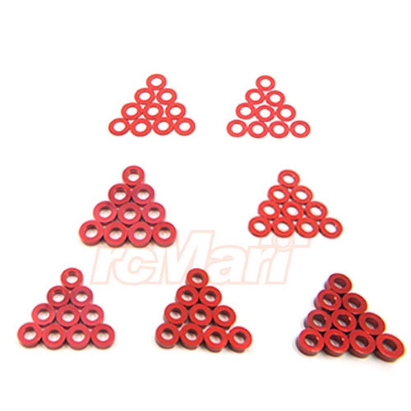 Brickor Aluminium 3mm x 0.25/0.5/1/1.5/2/2.5mm