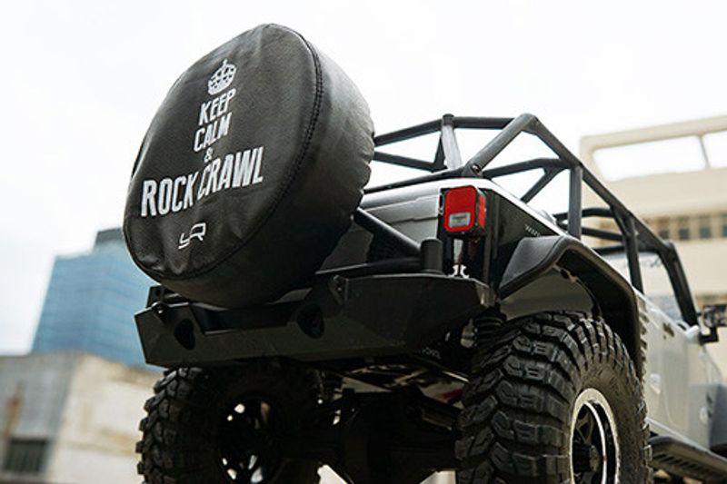 Reservhjuls skydd 108mm hjul Crawler Dekoration