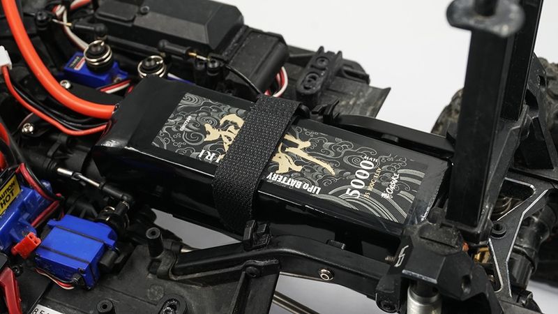 Batterihållare Låg Tyngdpunkt Traxxas TRX-4 (Yeah Racing)