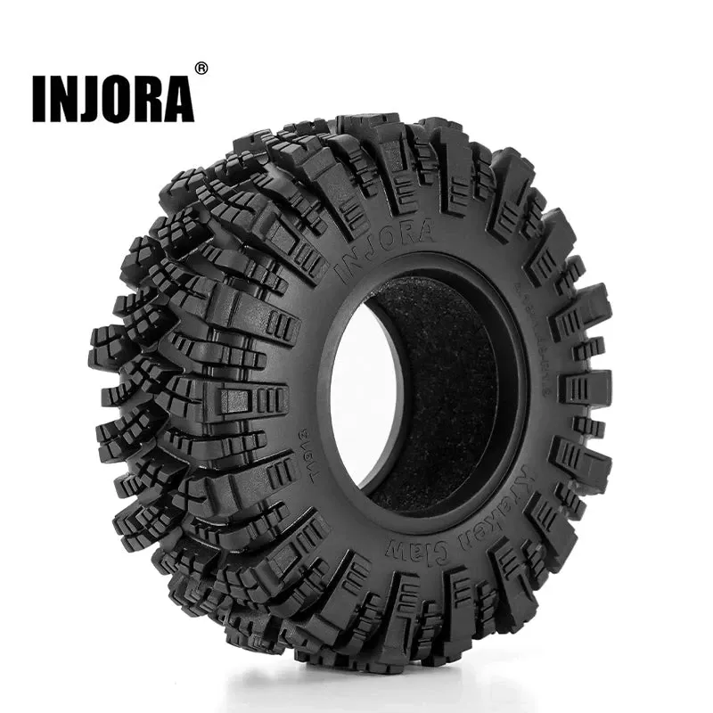 INJORA 1.9" dÄCK (106*37mm 4.19" OD) Kraken Claw S5 M/T Tires (T1913) (4)