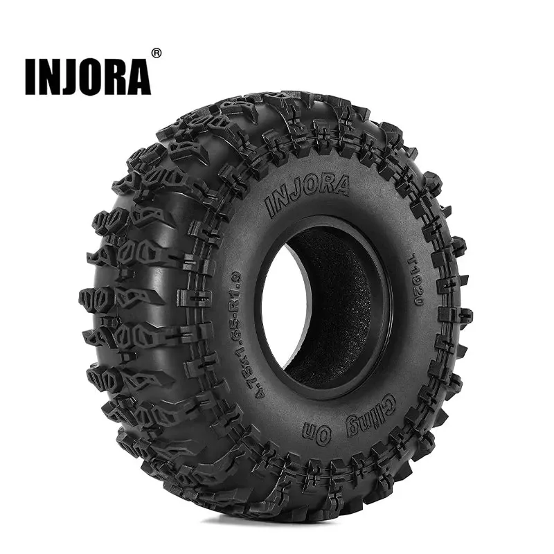 INJORA 1.9" Däck (120*42mm 4.75" OD) Cling On S5 Tires (T1920) (4ST)