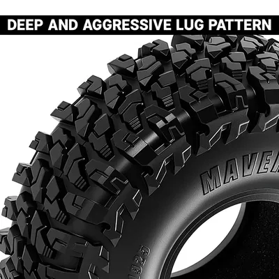 INJORA 1.9" Däck (120*42mm 4.75" OD) MAVERIX S5 R/T Tires (T1925) (4st)