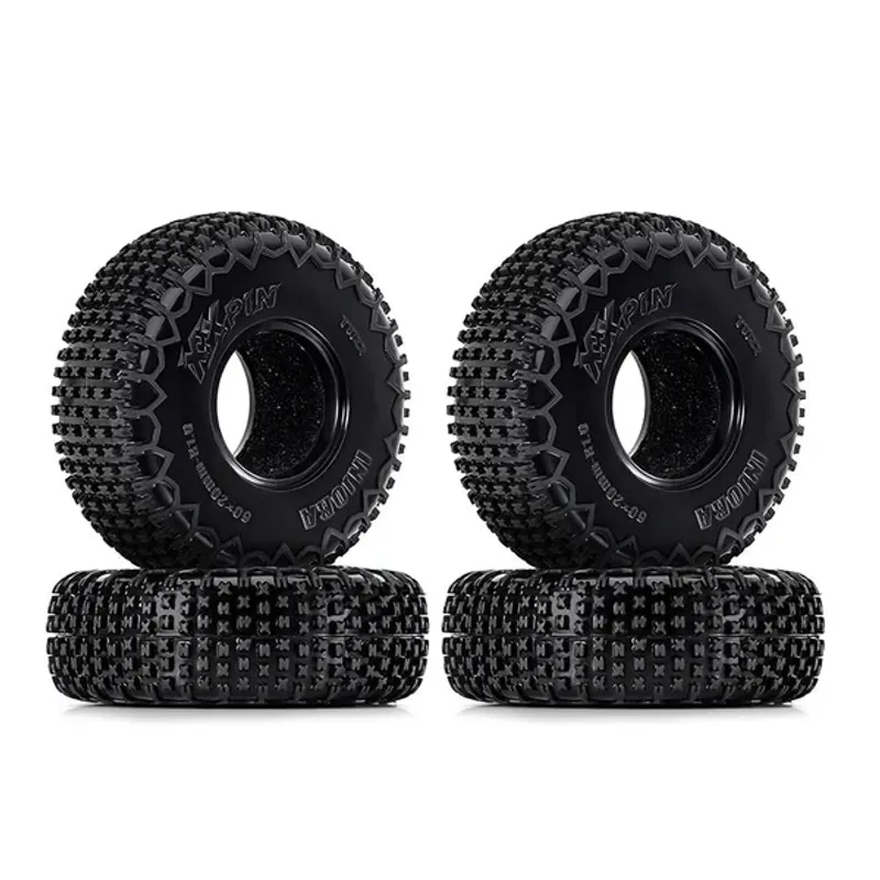INJORA 1.0" 60*20mm XHX Pin Tires (T1022P)
