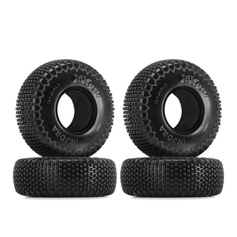 INJORA 1.3" 72*24mm XHX Pin Tires (T1321)