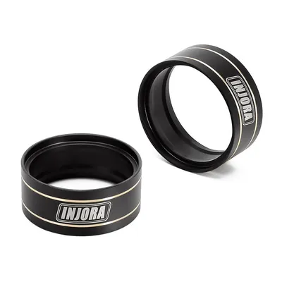 INJORA 94g/pcs Mässing Internal Beadlock Ring Clamp Rings for 1.9" Wheel Rims (2st)