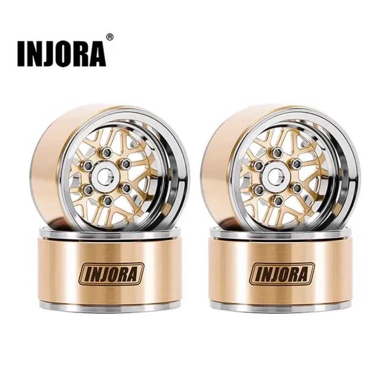 INJORA 1.0" ModuWheel -4.4mm Offset Wheels for Micro Crawlers (MW1014)