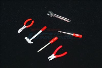 Verktygs Set Metall Dekoration Skala 1/10