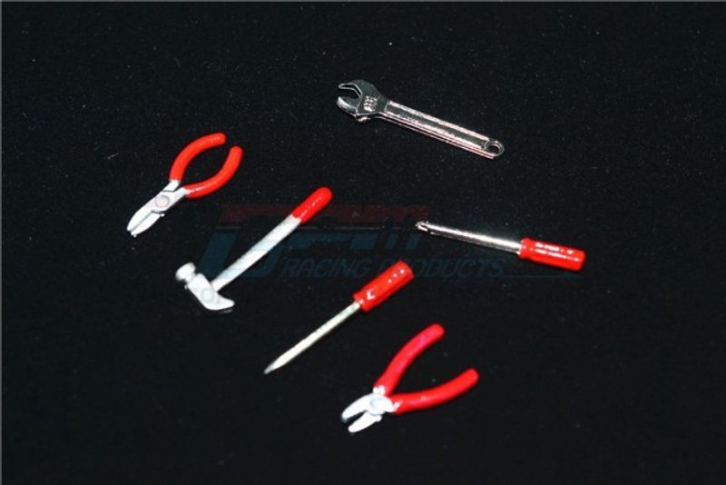 Verktygs Set Metall Dekoration Skala 1/10