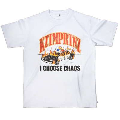 T-shirt Kuztomprintz I choose chaos
