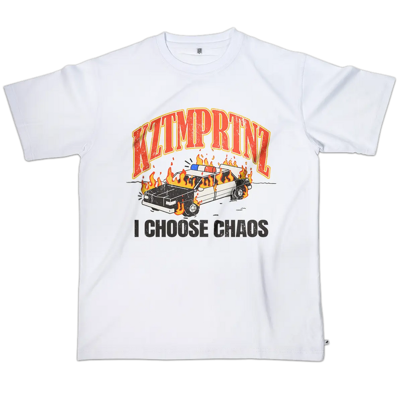 T-shirt Kuztomprintz I choose chaos