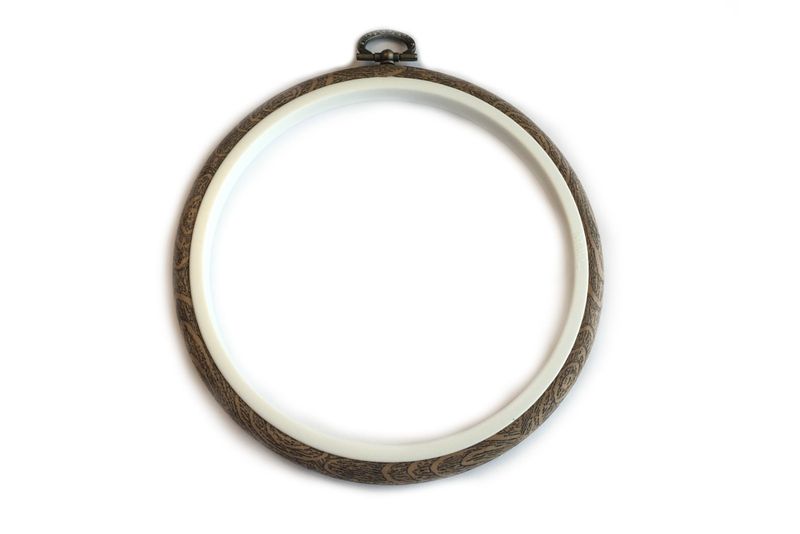 Flexiram 7,5 cm Träimitation  Rund