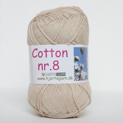 Cotton Nr 8- 50 gram/nystan