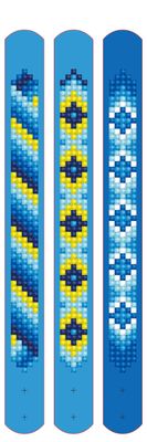 DD Armband 3-pack DTZ11.007 Blues