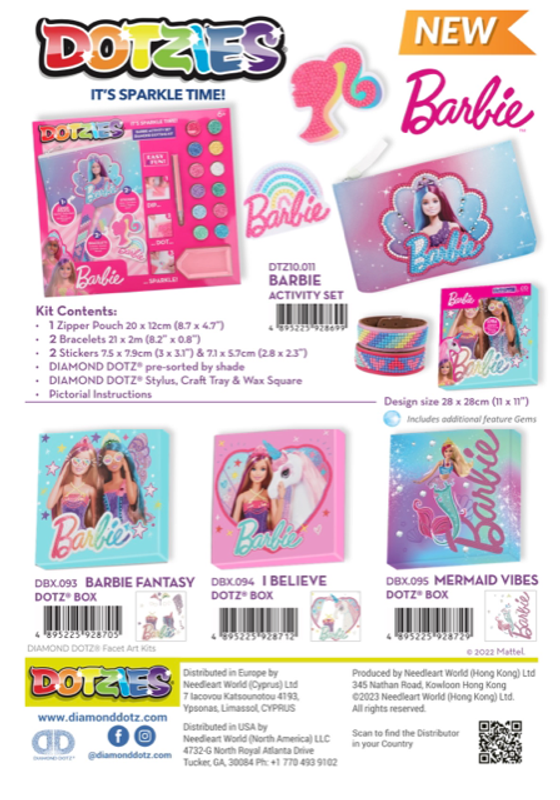 Diamond Dotz Barbie