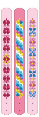 DD Armband 3-pack DTZ11.008 Pinks
