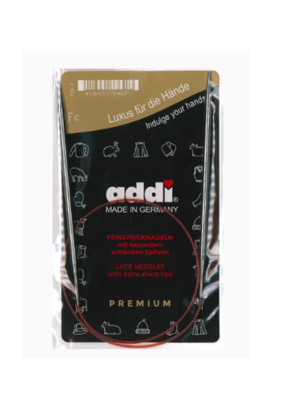 Addi Lace 4,0  80 cm 775-7  5st/ fp.