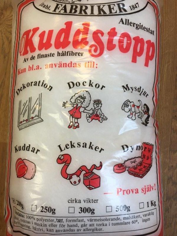 KUDDSTOPP LÅDA 20 st á 300 gram