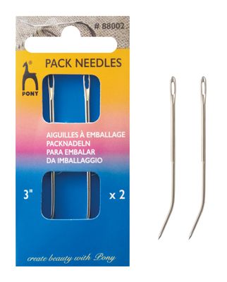 Packnålar med böjd spets  2-pack  5 st/fp.