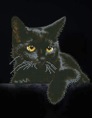 DIAMOND DOTZ DD5.001 "Midnight Cat"