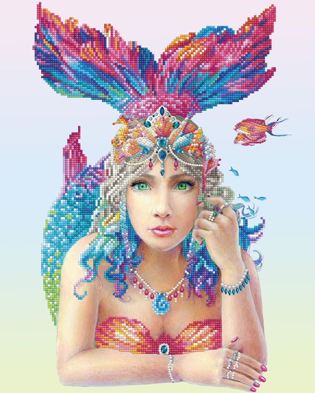 DIAMON DOTZ DD11.003 50 x 62 cm "Mermaid"