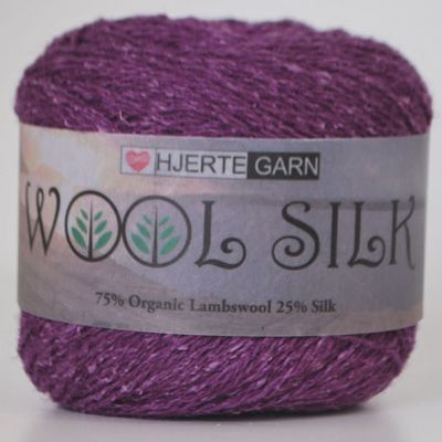 WOOL SILK  3032 50 GR N.LAMMULL/SILK