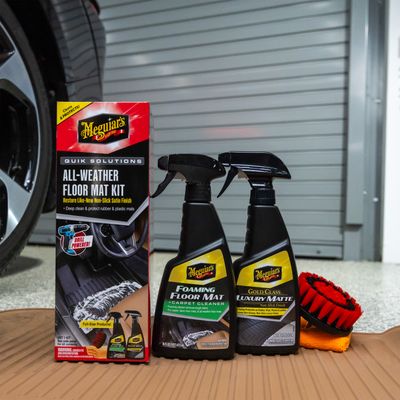 Foaming Floor Mat & Carpet Cleaning Kit