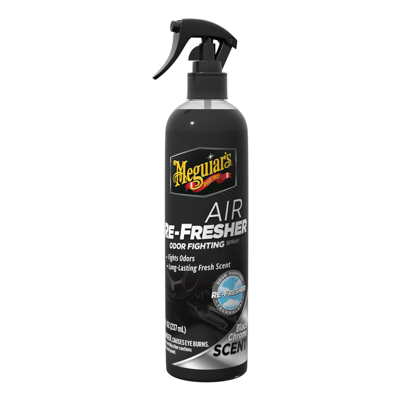 Air Re-Fresher Odor Fighting Spray - Black Chrome