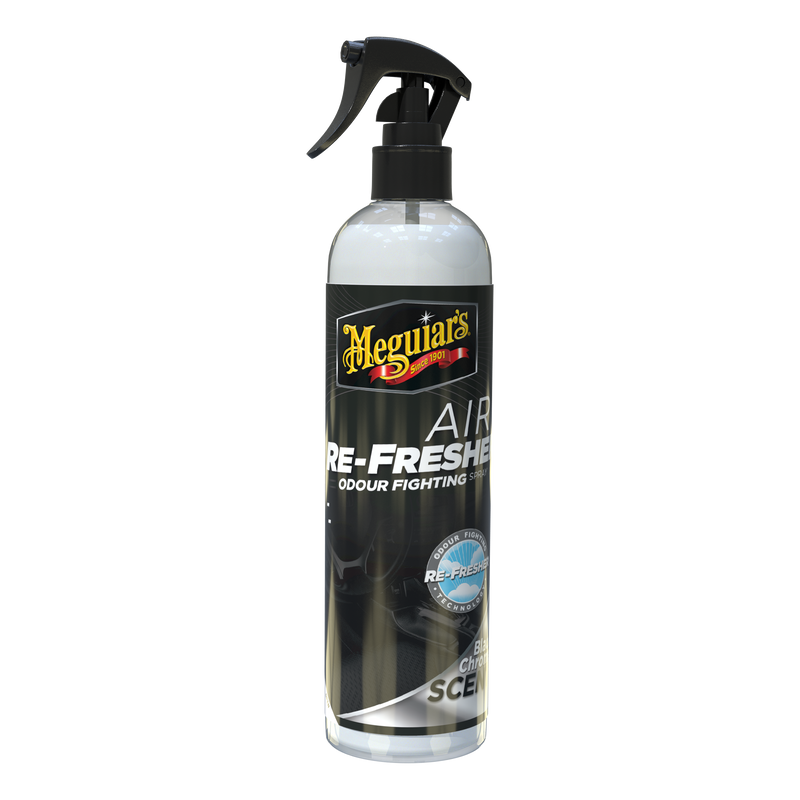 Air Re-Fresher Odor Fighting Spray - Black Chrome
