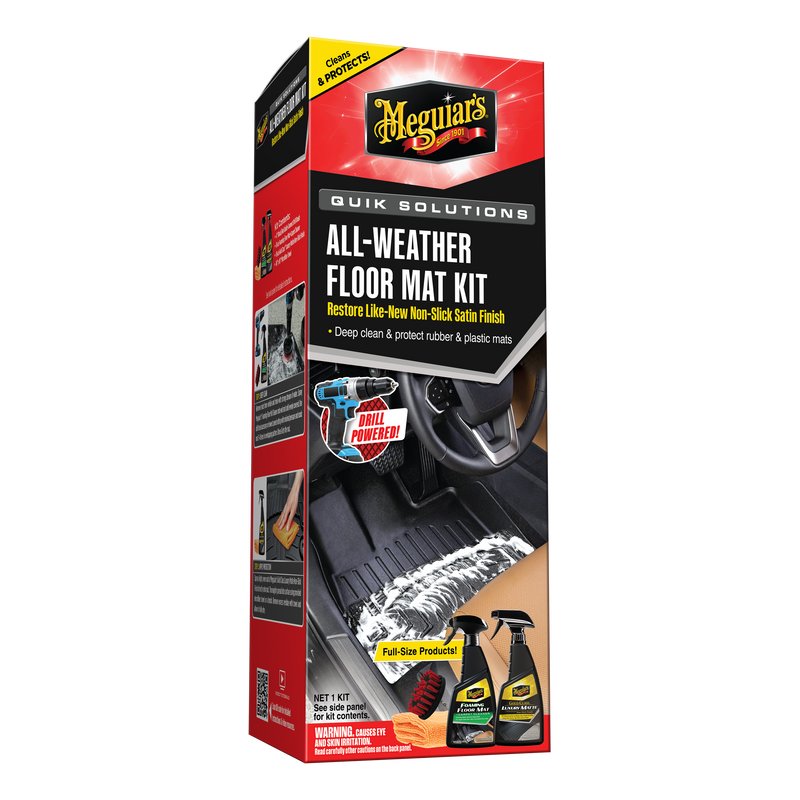 Foaming Floor Mat & Carpet Cleaning Kit