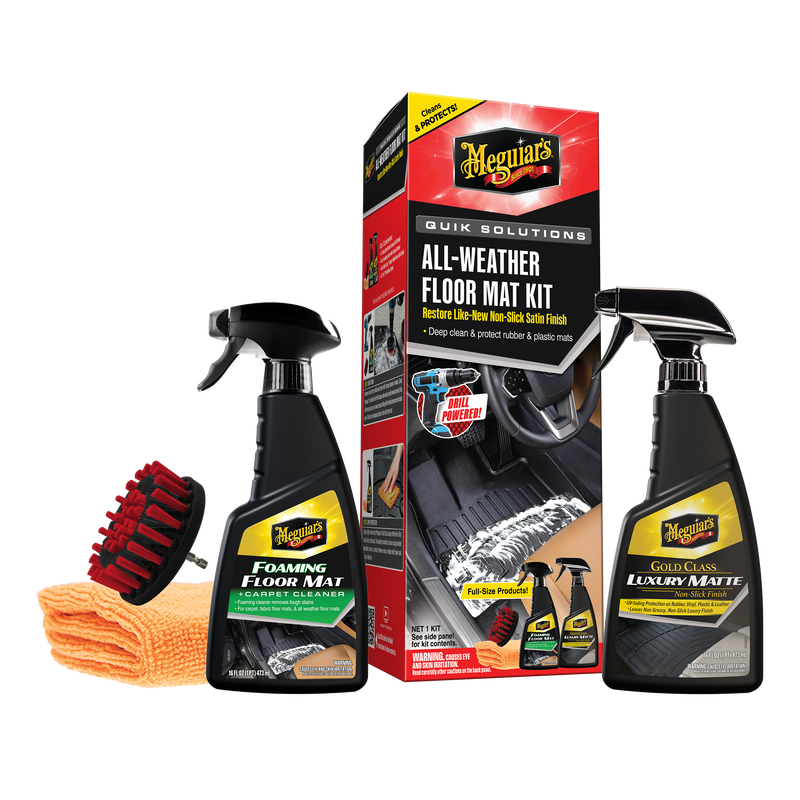 Foaming Floor Mat & Carpet Cleaning Kit