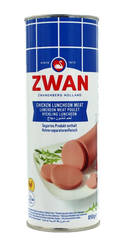 Zwan Lunchkorv Kyckling 12x850g