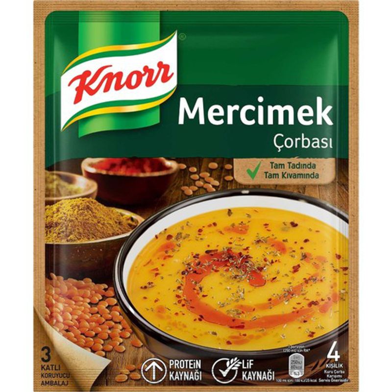 Knorr Linssoppa Pulver 12x76g