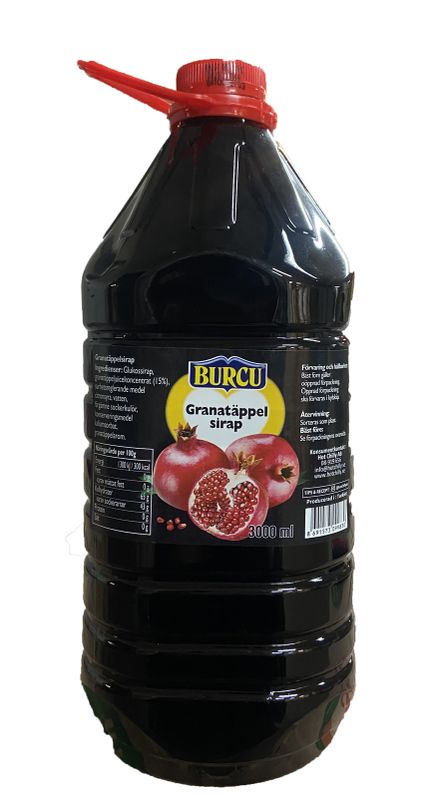 Burcu Granatäppelsirap 3x3000ml